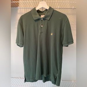 Brooks Brothers Slim Fit Men’s Performance Polo Green Large
